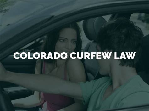 Colorado Curfew Law - The Fang Law Firm