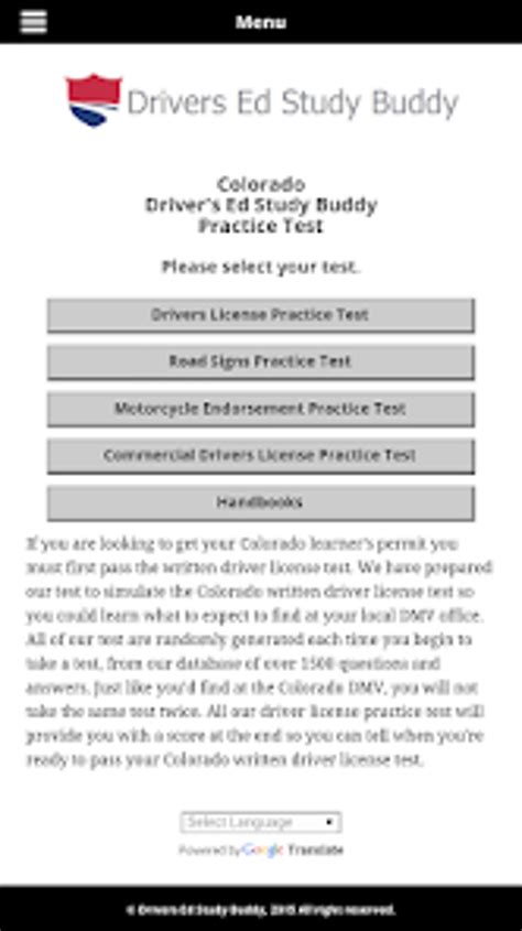 Colorado Driver License Test for Android Download