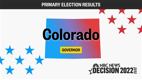 Colorado Governor Election Results 2024 - NBC News