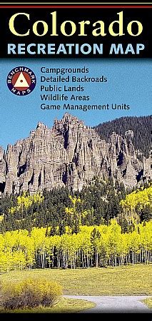 Colorado Recreation Areas Road Maps Detailed Travel Tourist …