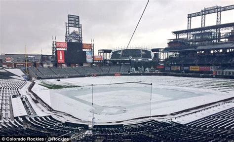 Colorado Rockies game postponed by weather