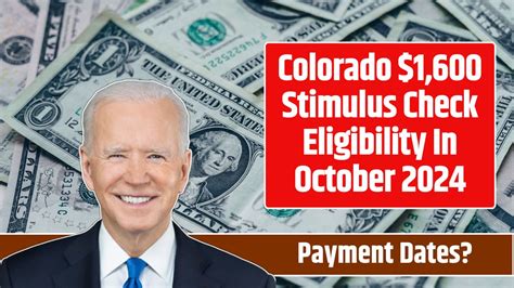 Colorado Stimulus Check 2024: What You Need to Know