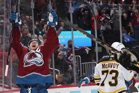 Colorado avalanche vs boston bruins. The Boston Bruins head to Denver to take on the Colorado Avalanche in a matchup between a pair of favorites in the Stanley Cup odds. Colorado is carrying short home chalk in the NHL odds, and ... 