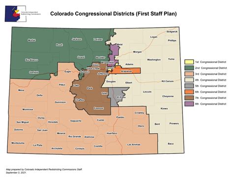 Colorado house districts map. Colorado Politics' Evan Wyloge wrote that the new maps created nine House districts where previous election results fell within a five percentage point margin and eight such Senate districts. At the time of approval, Democrats held a 42-23 majority in the House and a 20-15 majority in the Senate. 