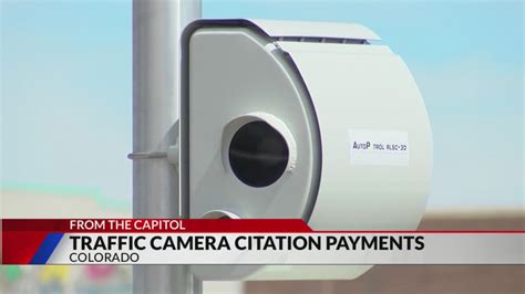 Colorado law requires drivers to pay traffic camera citations