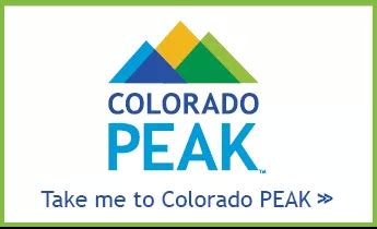 Colorado peak benefits. There are several ways to apply for benefits. Once you apply, we will contact you for a required interview. Select the one option that is best for you: Electronically: Apply using the secure online form; Apply online at Colorado PEAK; Over the Phone: Call the Hunger Free Colorado bilingual hotline at (720) 382-2920 or toll free at (855) 855 ... 