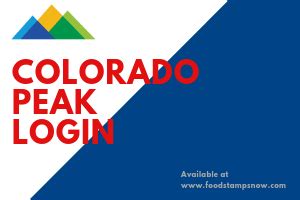 Colorado peak food stamps. Things To Know About Colorado peak food stamps. 