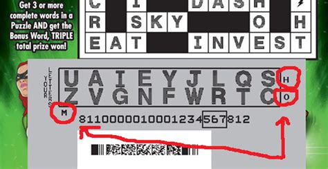 Scratch Offs. Search Scratch Offs by Name or Number. New Current Expired All. $1 ... Code 942 Preview image for Crack the Code scratchoff lottery tickets Learn .... 
