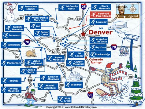 Ski Area: 1,832 acres. Annual Snowfall: 325 in (787 cm) Trail Map: Beaver Creek Resort Trail Map (jpg) Website: beavercreek.com. Beaver Creek Ski Resort hosts a long vertical of 3,340 feet and stunning views of the surrounding Rocky Mountains. This neighbor resort to Vail also boasts an exciting variety of terrain and charming alpine village..