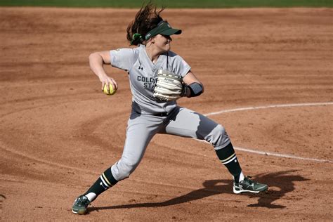The Colorado State University softball team hosted their first mat