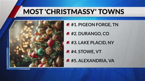 Colorado town ranked second-most 'Christmassy' nationwide