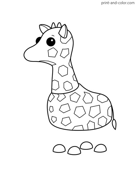 Coloradoptme Coloring Pages Adopt Me