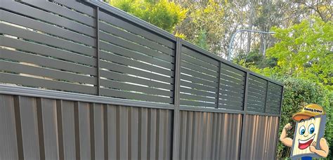 Colorbond fence slat extension kit.  Perfect for hiding unsightly views, secur...