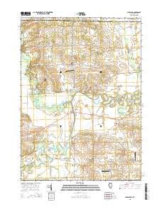 Colored Sands Forest Preserve Topo Map in Winnebago County, …