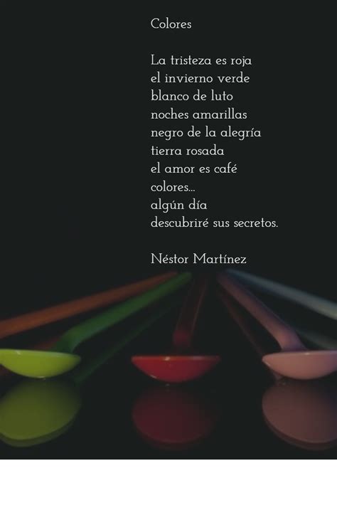 Colores de Néstor Martínez (poeta salvadoreño) - Pinterest