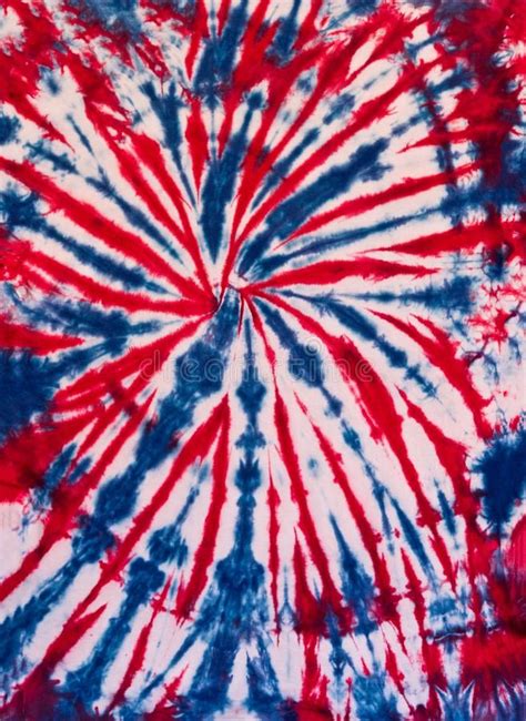 Colorful Abstract Tie Dye Pattern Design Blue and Red Stock Photo