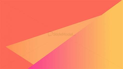 Colorful Gradient Background Template SlideModel