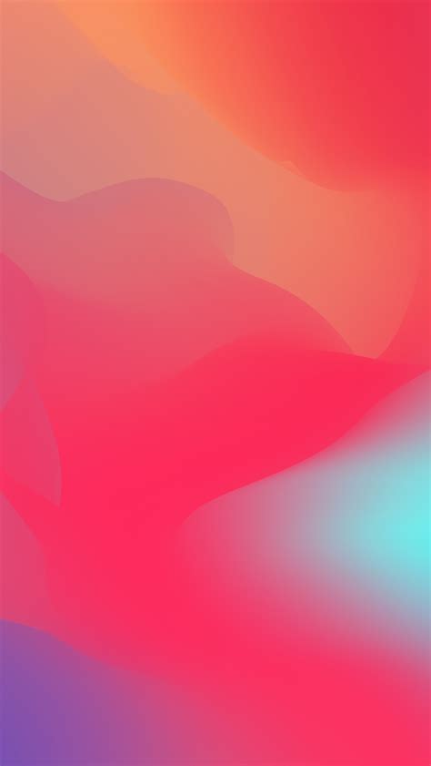 Colorful Gradient Waves 8K (1082x1920) Resolution Wallpaper