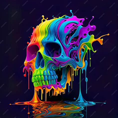 Colorful Skull
