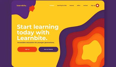 Colorful Website Templates