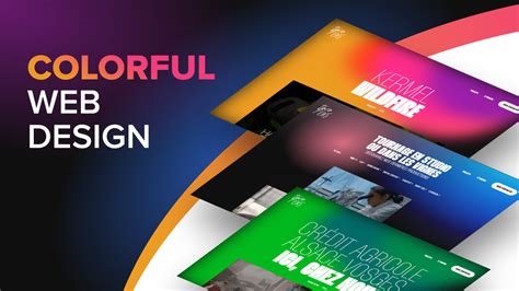 Colorful and Vibrant Website Designs Website Designing & Web
