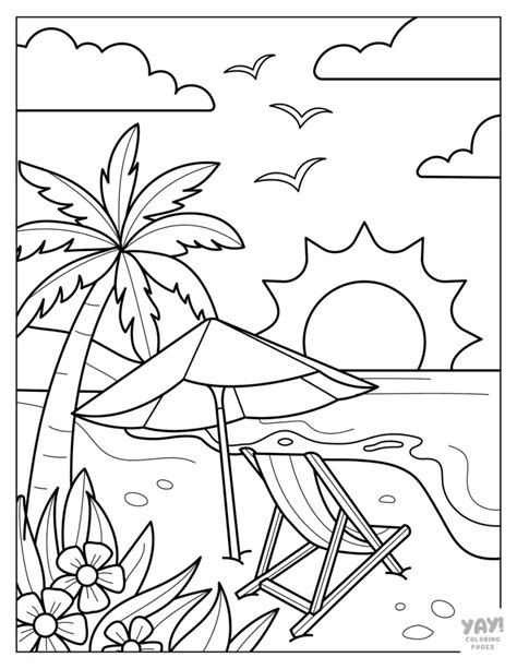 Coloring A Sunse