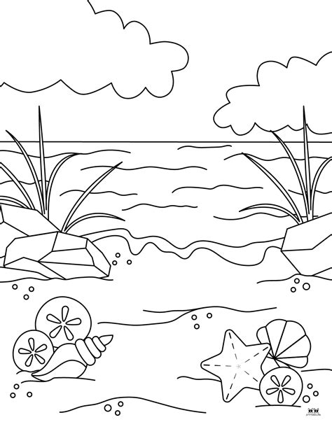 Coloring Beach Ba