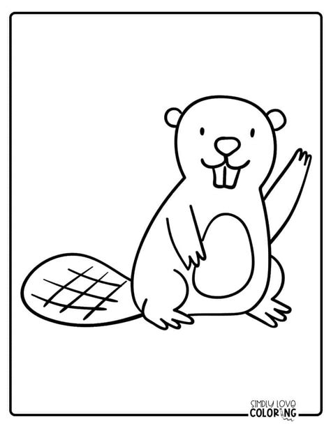 Coloring Beaver
