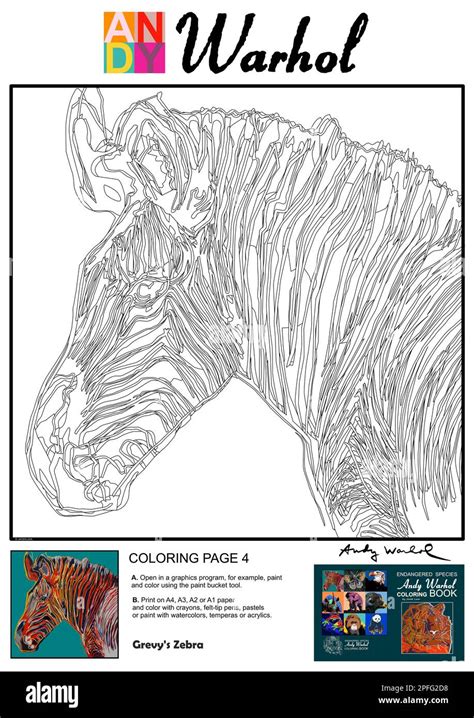 Coloring Book Andy Warho