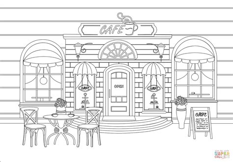 Coloring Book Cafe 157+ File for Free
