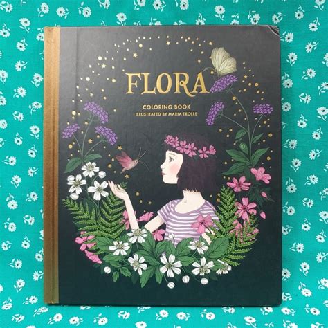 Coloring Book Flora