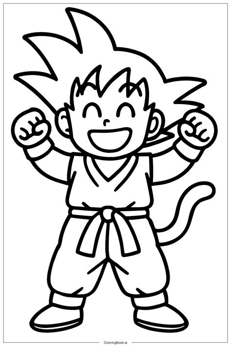Coloring Book Goku