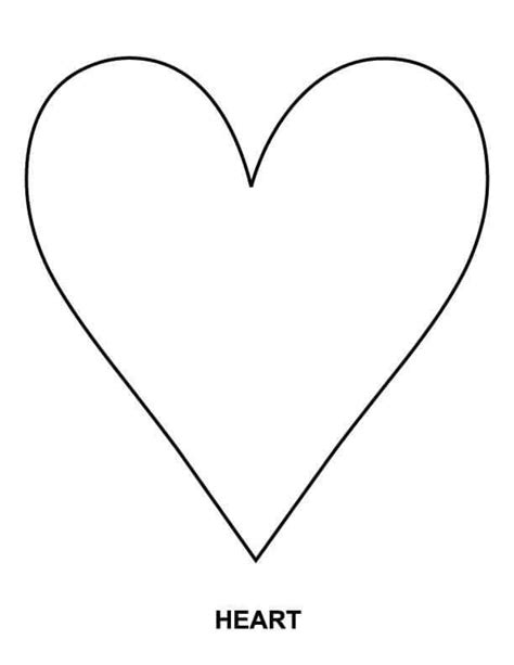 Coloring Book Heart Shape