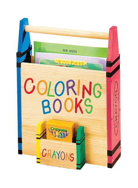 Coloring Book Holder