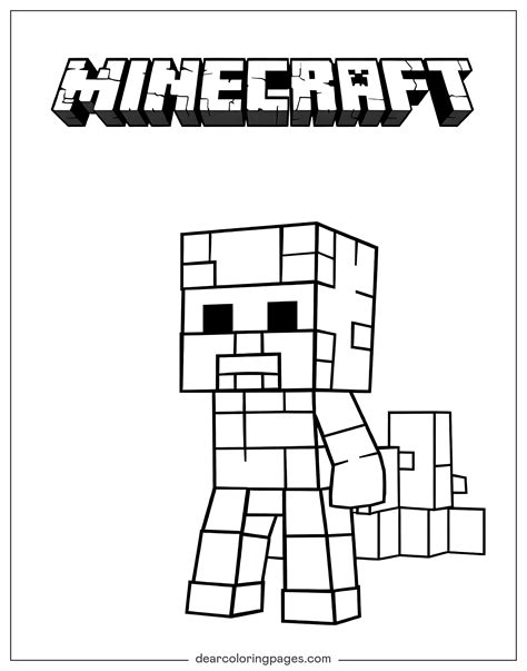 Coloring Book Minecraf