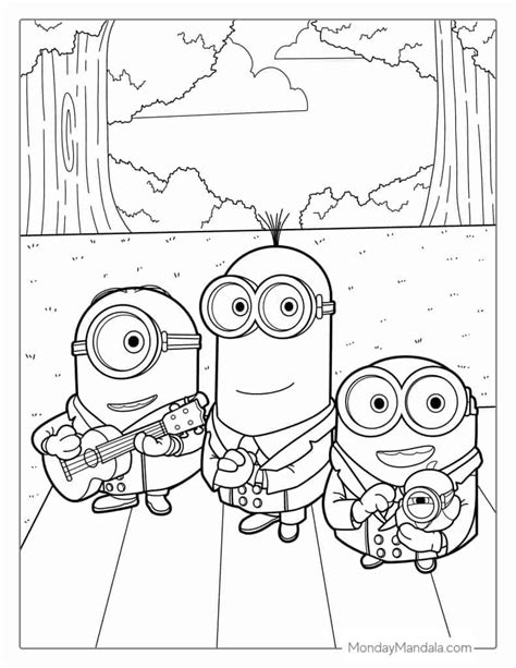Coloring Book Minions