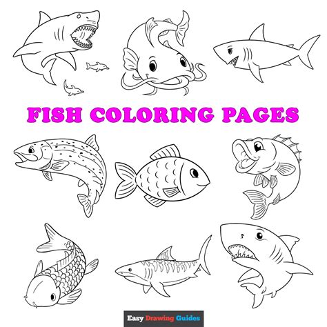Coloring Book Of Fis