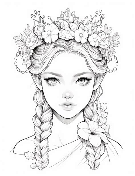 Coloring Book Pages People