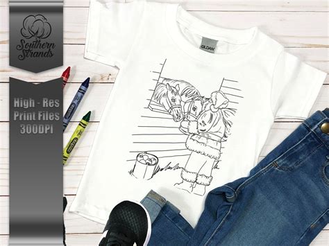 Coloring Book Tee