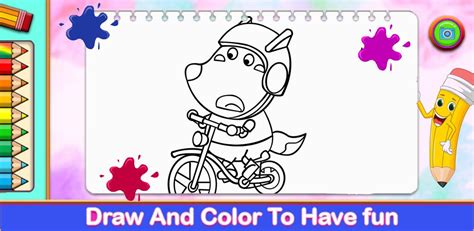 Coloring Book Wolfo APK Download for Android 