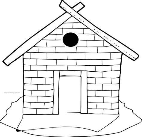 Coloring Brick House