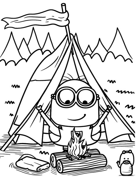 Coloring Camping