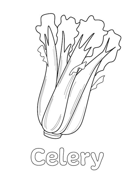Coloring Celery