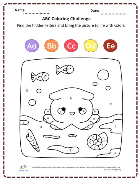 Coloring Challenge