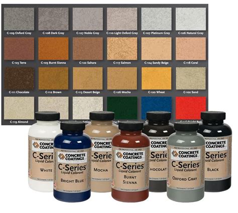 Coloring Concrete