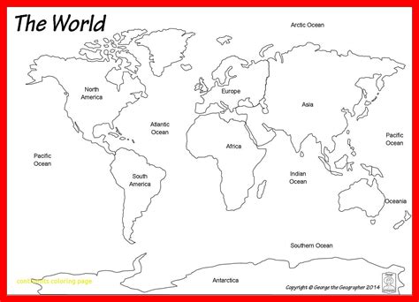 Coloring Continents