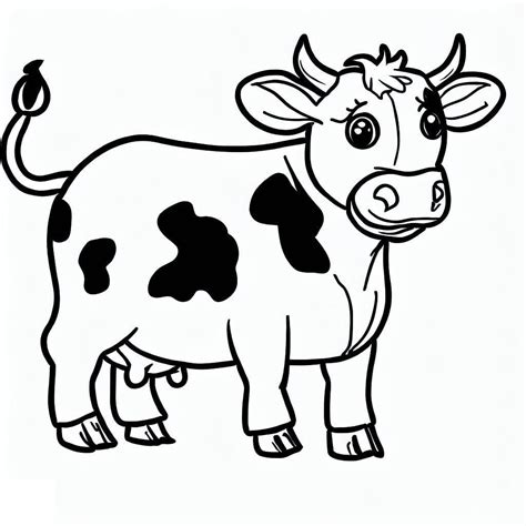 Coloring Cow