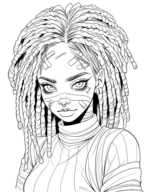 Coloring Dreads