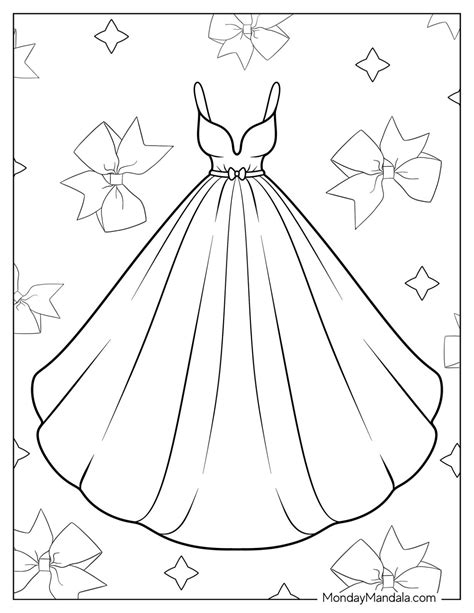 Coloring Dresses
