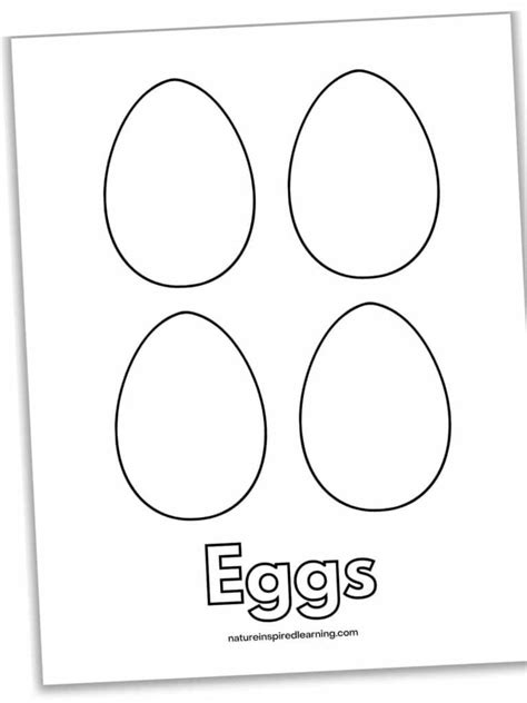 Coloring Egg Pages